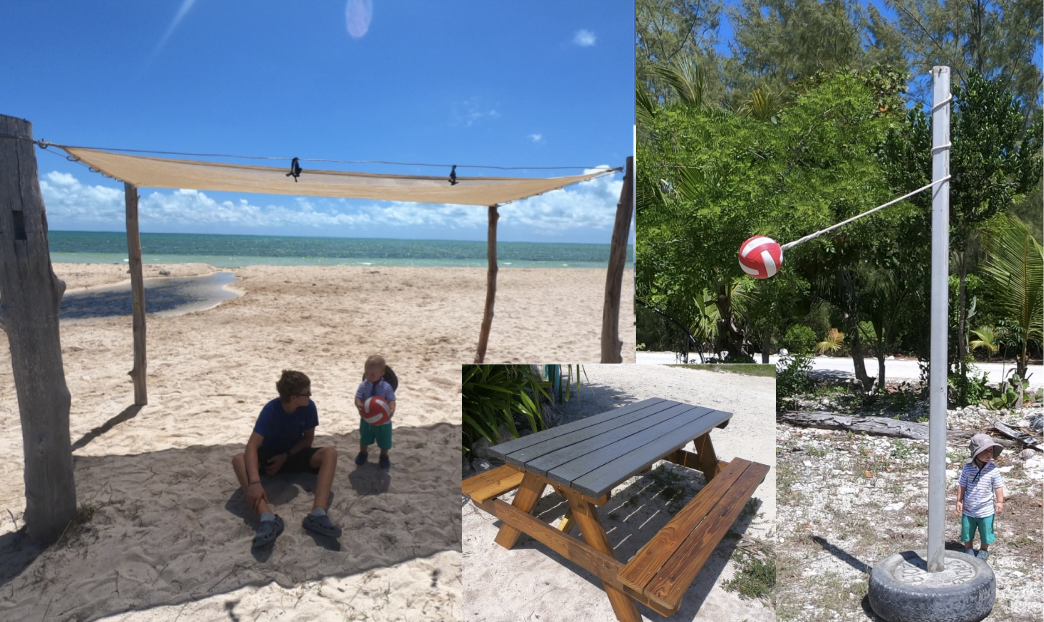 Beach Furniture Made from Reclaimed Materials